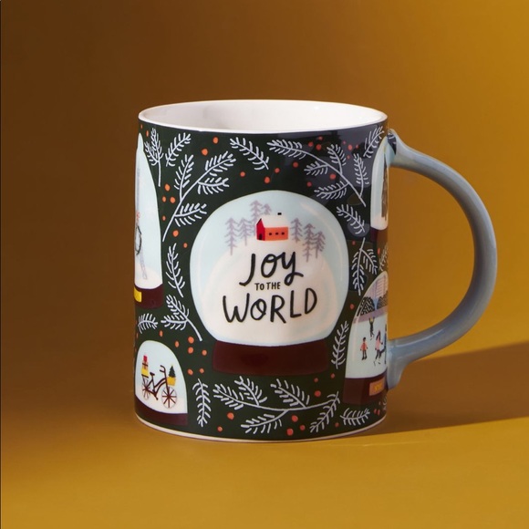 Anthro Joy To The World Mug